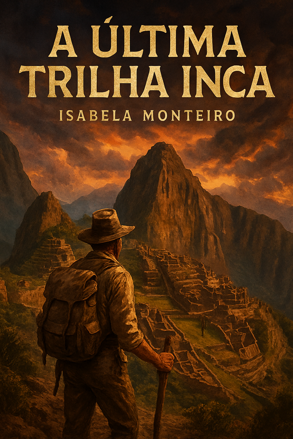 Capa do livro A Última Trilha Inca